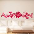 Flowers wall decals - Wall sticker flowers in baroque bouquet - ambiance-sticker.com