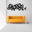 Flowers wall decals - Wall sticker exotic flowers - ambiance-sticker.com