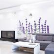 Flower wall decals - Wall decal flower lavenders - ambiance-sticker.com
