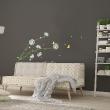 Flowers wall decals - Wall decal Flower stems trimmed - ambiance-sticker.com