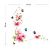 Flowers wall decals - Rainbow flowers wall decal - ambiance-sticker.com