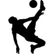 Sports and football  wall decals - Wall decal football/soccer player 2 - ambiance-sticker.com