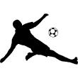 Sports and football  wall decals - Wall decal football/soccer player 3 - ambiance-sticker.com