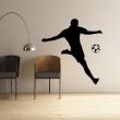 Sports and football  wall decals - Wall decal football/soccer player 3 - ambiance-sticker.com