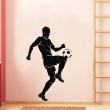 Sports and football  wall decals - Wall decal Soccer player juggling - ambiance-sticker.com