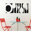 Wall decals for the kitchen - Wall decal Forks and spoons - ambiance-sticker.com