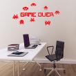 Wall decals design - Wall decal game over - ambiance-sticker.com