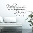 Wall decals with quotes - Wall decal Geh mit deinem - ambiance-sticker.com