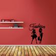 Figures wall decals - Wall decal Girls fashion - ambiance-sticker.com