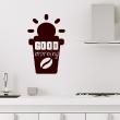 Wall decals design - Wall decal Good morning - ambiance-sticker.com