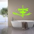 Bathroom wall decals - Wall decal Water drops - ambiance-sticker.com
