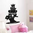 Wall decals for kids - Frog on a toadstool - ambiance-sticker.com