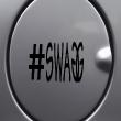 Wall decals design - Wall decal Hashtag swag - ambiance-sticker.com