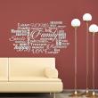 Wall decals with quotes - Wall decal Heart , Home, Honor, traditions ... -  decoration - ambiance-sticker.com