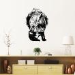 Hipster wall decals - Wall decal hipster the wolf - ambiance-sticker.com