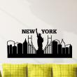 City wall decals - Wall decal New York skyline - ambiance-sticker.com