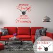 Clock Wall decals -  Clock Wall sticker quote Everyday moments become ... - ambiance-sticker.com