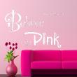 Wall decals with quotes - Wall decal I believe in… - Audrey Hepburn - ambiance-sticker.com