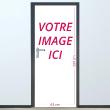 Wall decals for doors -  Wall decal Customizable door image H204 x L63 cm - ambiance-sticker.com