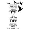 Wall decals with quotes - Wall decal It's a new day - ambiance-sticker.com