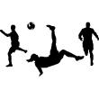 Sports and football  wall decals - Wall decal footballers set 3 - ambiance-sticker.com