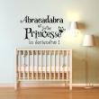 Wall decals for babies  Jolie princesse wall decal - ambiance-sticker.com