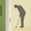 Sports and football  wall decals - Wall decal golf player - ambiance-sticker.com