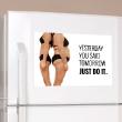 Wall decals for the kitchen - Wall decal Just do it - ambiance-sticker.com