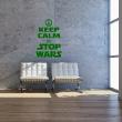 Wall decals 'Keep Calm' - Wall decal Keep calm & stop wars - ambiance-sticker.com