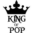 Wall decals music - Wall decal The king of pop - ambiance-sticker.com