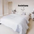 Wall decals with quotes - Wall decal Kuschelzone - ambiance-sticker.com