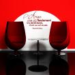 Wall decals with quotes - Wall decal L'amour est un art - Honoré de Balzac - ambiance-sticker.com