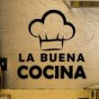 Wall decals with quotes - Wall decal La buena cocina - ambiance-sticker.com