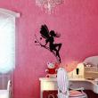 Wall decals for kids - The fairy on a thin branch Wall decal wall decal - ambiance-sticker.com