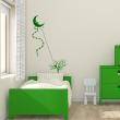 Wall decals for kids - the moon hanging on the branch Wall decal quote - ambiance-sticker.com