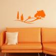 City wall decals - Wall sticker The house on the hill - ambiance-sticker.com