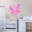 Wall decals for babies  Wall sticker The happy little fairy - ambiance-sticker.com