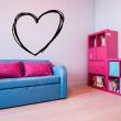Wall decal The heart - ambiance-sticker.com