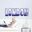 City wall decals - Wall decal London letters - ambiance-sticker.com