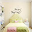 Wall decals with quotes - Wall decal Love trust - ambiance-sticker.com