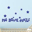 Wall decal Ma bonne étoile - decoration - ambiance-sticker.com