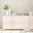 Wall decal marble furniture Wall decal marble for furniture pink and beige - ambiance-sticker.com