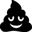 Bathroom wall decals - Wall decal happy poop - ambiance-sticker.com