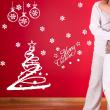 Wall decals for Christmas - Wall decal Merry christmas - ambiance-sticker.com