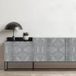 Wall decal marble furniture Wall decal marble furniture waxed concrete - ambiance-sticker.com
