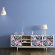 Wall decal tropical furniture Wall decal tropical furniture teerapat - ambiance-sticker.com