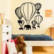 Wall decals design - Wall decal Balloons and animals - ambiance-sticker.com