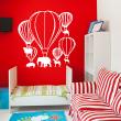 Wall decals design - Wall decal Balloons and animals - ambiance-sticker.com