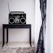 Wall decals music - Musique radio Wall decal - ambiance-sticker.com