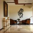 Music Seductive music note Wall decal - ambiance-sticker.com